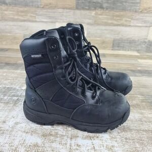 Original S.W.A.T. Classic 9" Waterproof CST Mens Work Boots Sz 6.5 Black Comfort